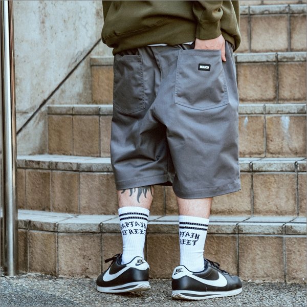 画像9: 【送料無料】BLUCO ブルコ STRETCH EASY WORK SHORTS L.GRAY (9)