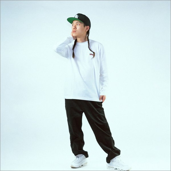 画像12: CAPTAIN STREET Shark Mouth L/S Tシャツ WHITE キャプテンストリート (12)