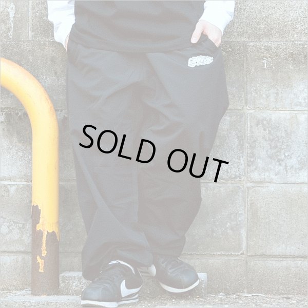 画像10: 【送料無料】CAPTAIN STREET Lettering ナイロンパンツ BLACK キャプテンストリート (10)