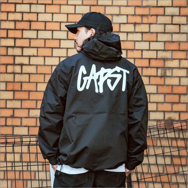 画像14: 【送料無料】CAPTAIN STREET CAPST Logo Anorak JKT BLACK キャプテンストリート (14)