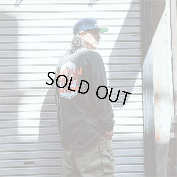 画像9: CAPTAIN STREET KYE L/S Tシャツ SUMI キャプテンストリート (9)