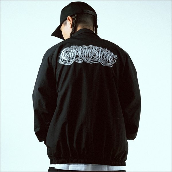 画像14: 【送料無料】CAPTAIN STREET Lettering JKT BLACK キャプテンストリート (14)