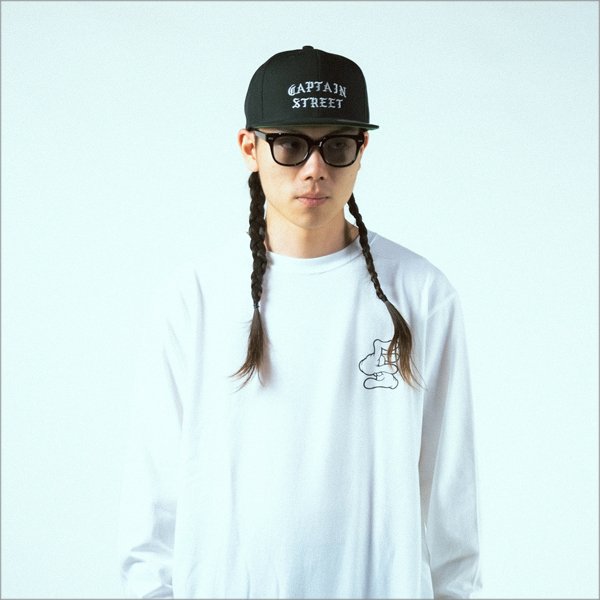 画像7: CAPTAIN STREET FO スナップバックキャップ BLACK キャプテンストリート (7)