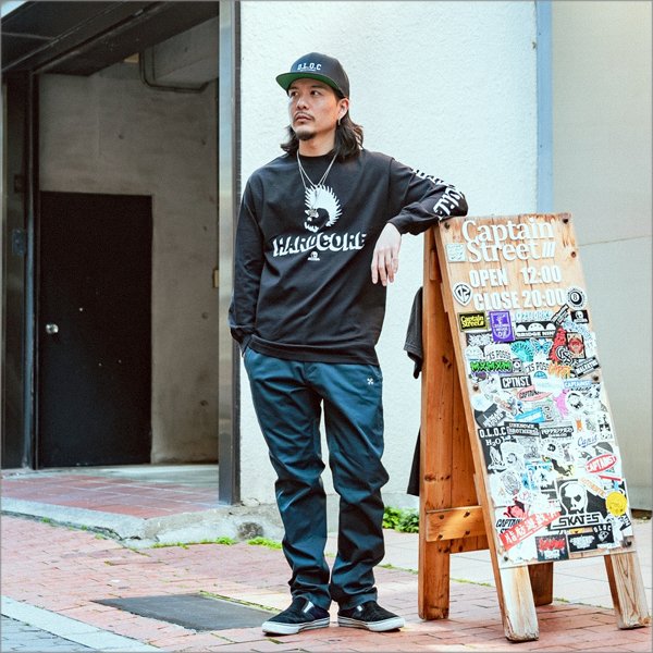 画像13: 【送料無料】SKULL SKATES スカルスケーツ HARDCORE L/S Tee BLACK (13)