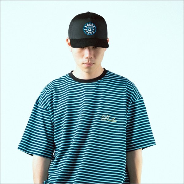 画像9: CAPTAIN STREET POSSE メッシュキャップ BLACK キャプテンストリート (9)