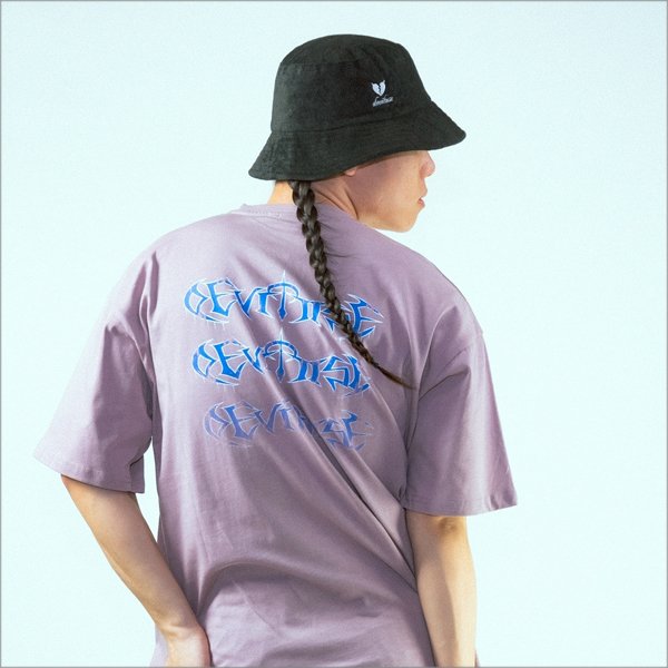 画像7: Deviluse デビルユース Faint Tシャツ PLUM (7)