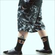 画像6: CAPTAIN STREET eighty SOCKS BLACK キャプテンストリート (6)
