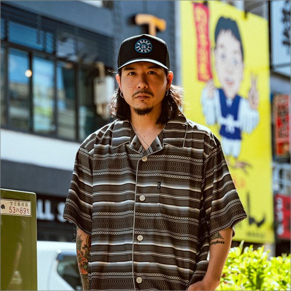 画像11: CAPTAIN STREET POSSE メッシュキャップ BLACK キャプテンストリート (11)