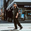 画像4: 【送料無料】KustomStyle カスタムスタイル CARLSBAD S/S オープンカラーシャツ BLACK (4)