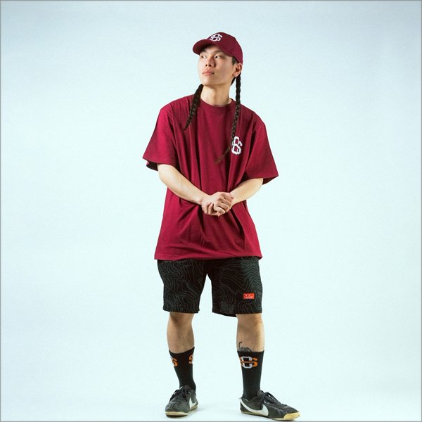 画像9: CAPTAIN STREET eighty Tシャツ BURGUNDY キャプテンストリート (9)