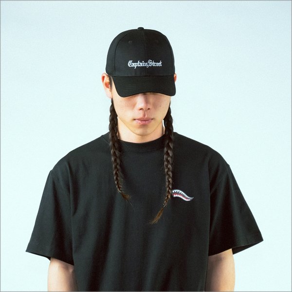 画像10: CAPTAIN STREET Old English キャップ BLACK キャプテンストリート (10)
