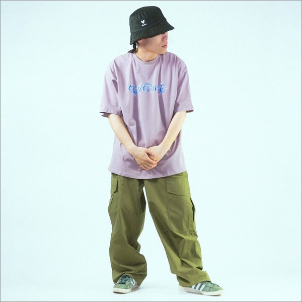 画像6: Deviluse デビルユース Faint Tシャツ PLUM (6)