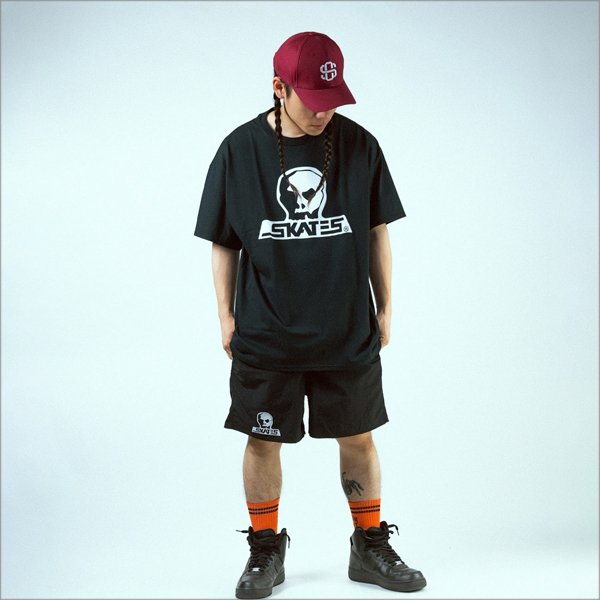 画像8: 【送料無料】SKULL SKATES スカルスケーツ BURBS Tシャツ BLACK/WHITE (8)