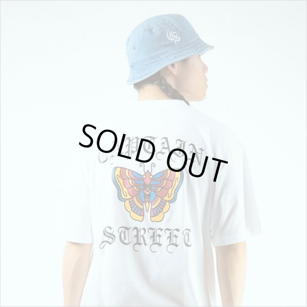 画像9: 【20％OFF】CAPTAIN STREET Butterfly Tシャツ WHITE キャプテンストリート (9)