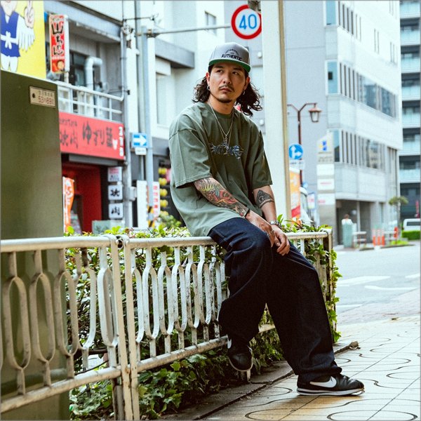 画像6: Deviluse デビルユース Faint Tシャツ OLIVE (6)