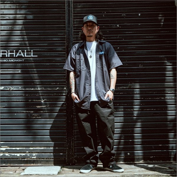 画像13: 【20%OFF】【送料無料】CAPTAIN STREET RS S/Sワークシャツ CHARCOAL キャプテンストリート (13)