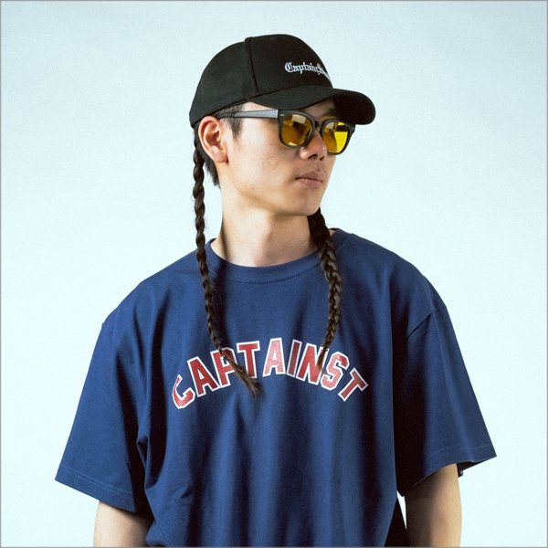 画像12: CAPTAIN STREET Old English キャップ BLACK キャプテンストリート (12)