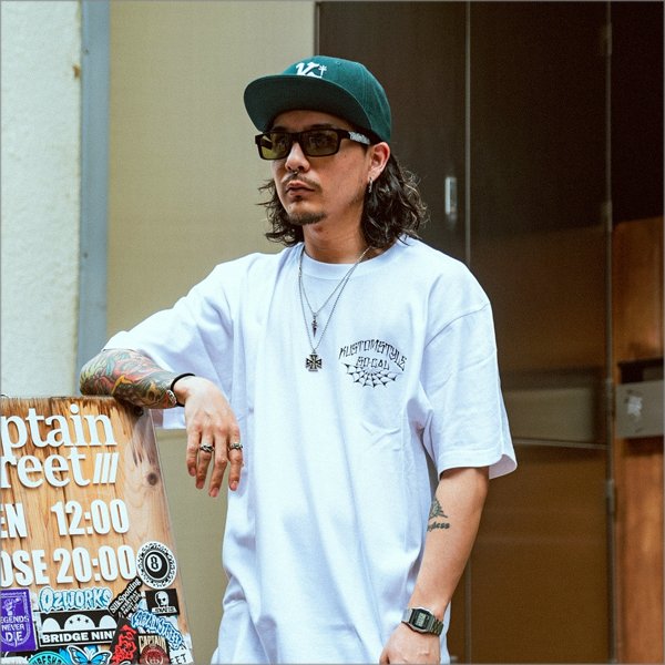 画像6: KustomStyle カスタムスタイル LOCK CITY スナップバックCAP HUNTER GREEN (6)