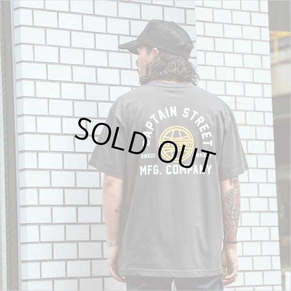 画像8: 【20％OFF】CAPTAIN STREET WFA Tシャツ H.BLACK キャプテンストリート (8)