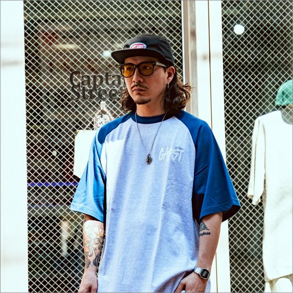 画像13: CAPTAIN STREET Oval Logo CAMPキャップ BLACK キャプテンストリート (13)