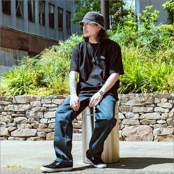 画像10: CAPTAIN STREET Classic CS バケットハット BLACK DENIM キャプテンストリート (10)