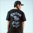 画像7: KustomStyle カスタムスタイル SWORD&ROSES Tシャツ BLACK (7)