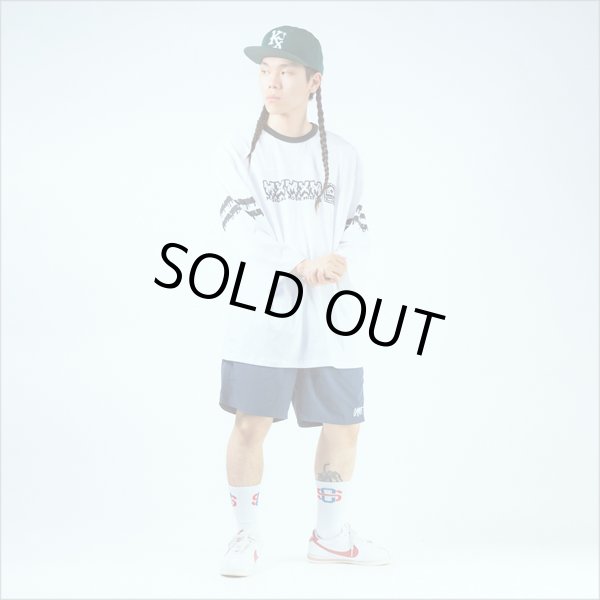 画像10: 【40％OFF】MxMxM マジカルモッシュミスフィッツ MxMxM どろどろ FOOTBALL Tシャツ WHITE (10)