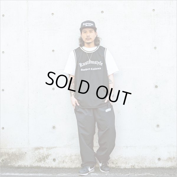 画像12: 【送料無料】CAPTAIN STREET Lettering ナイロンパンツ BLACK キャプテンストリート (12)