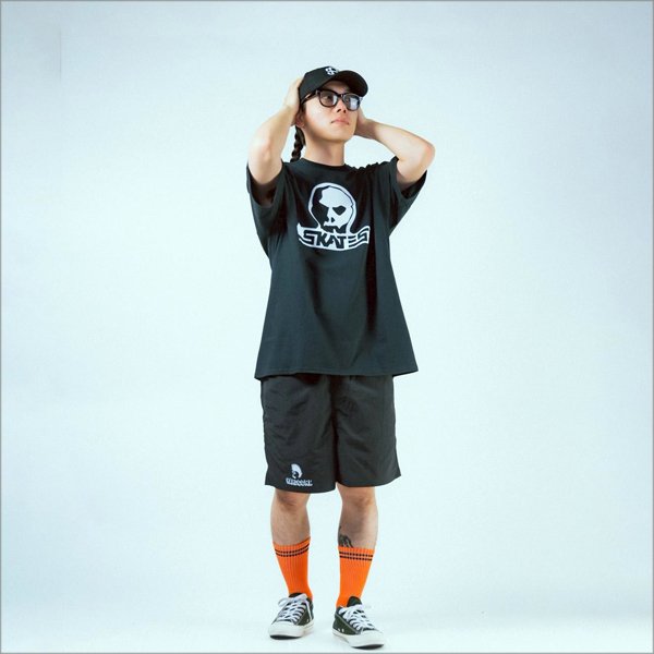 画像9: 【送料無料】SKULL SKATES スカルスケーツ BURBS Tシャツ BLACK/WHITE (9)
