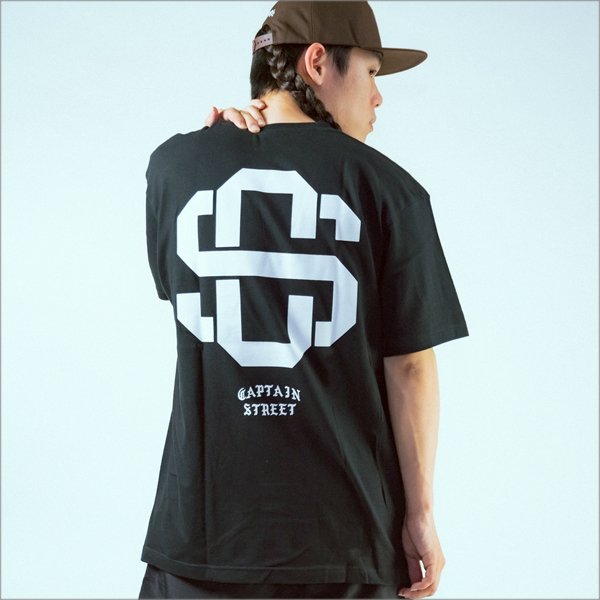 画像8: CAPTAIN STREET eighty Tシャツ BLACK キャプテンストリート (8)