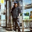 画像10: CAPTAIN STREET Classic CS ヘヴィーウェイトBIG Tシャツ BLACK キャプテンストリート (10)