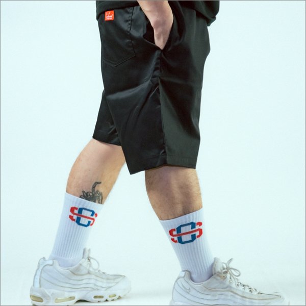 画像8: COOKMAN クックマン Chef ショーツ BLACK (8)