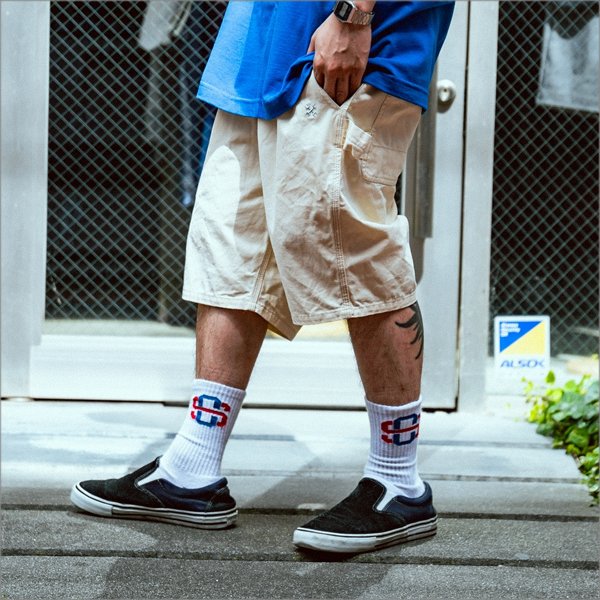 画像10: 【送料無料】BLUCO ブルコ LIGHT CANVAS PAINTER SHORTS IVORY (10)