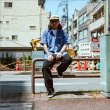画像13: 【送料無料】CAPTAIN STREET RS S/Sワークシャツ BLUE キャプテンストリート (13)