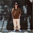 画像5: 【送料無料】KustomStyle カスタムスタイル CARLSBAD S/S オープンカラーシャツ BROWN (5)