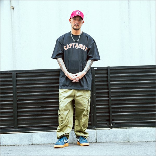 画像5: CAPTAIN STREET BB Tシャツ BLACK キャプテンストリート (5)