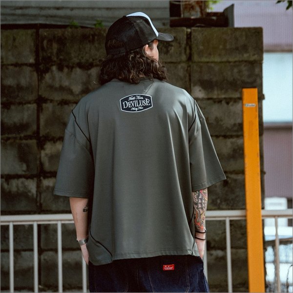 画像9: Deviluse デビルユース Division Game Shirt CHARCOAL (9)
