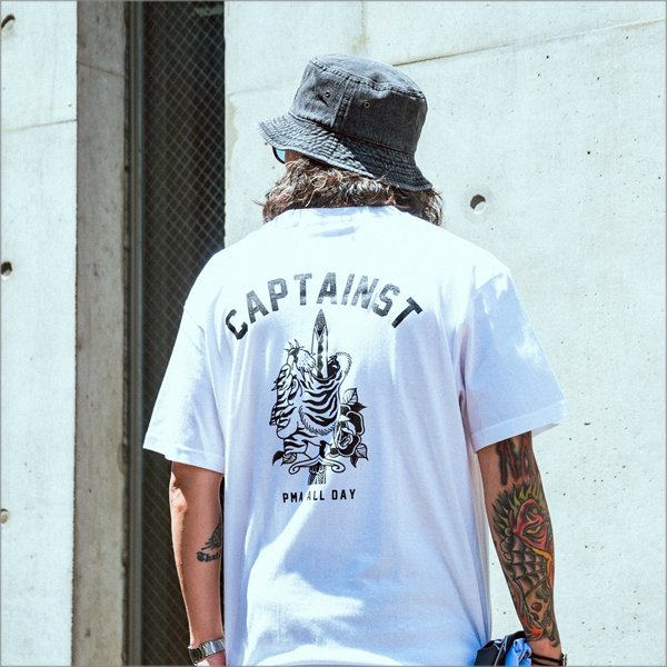画像10: CAPTAIN STREET SxT Tシャツ WHITE キャプテンストリート (10)