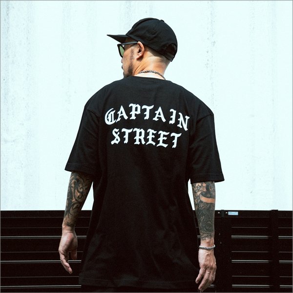 画像9: CAPTAIN STREET FO Tシャツ BLACK キャプテンストリート (9)