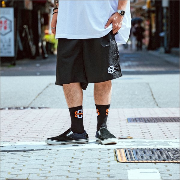 画像4: CAPTAIN STREET eighty SOCKS BLACK キャプテンストリート (4)