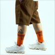 画像12: CAPTAIN STREET FO SOCKS ORANGE キャプテンストリート (12)