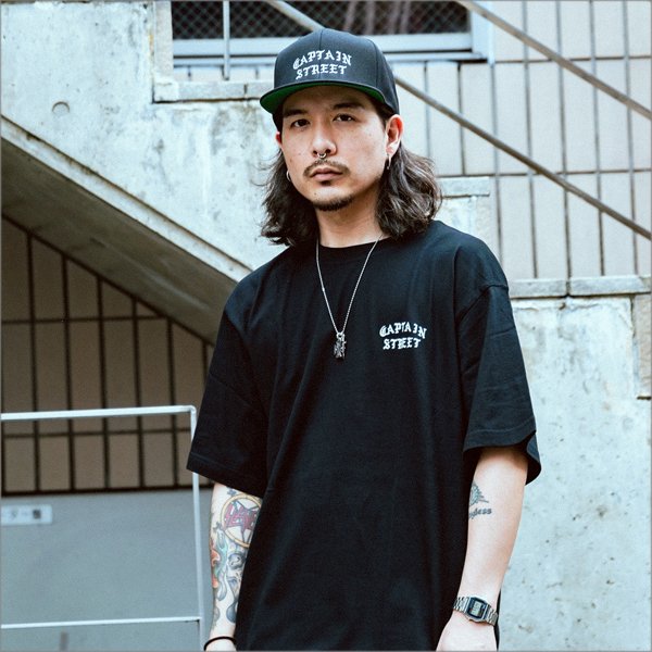 画像9: CAPTAIN STREET FO スナップバックキャップ BLACK キャプテンストリート (9)