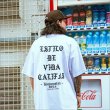 画像9: KustomStyle カスタムスタイル ESTILO CALIFAS Tシャツ WHITE (9)