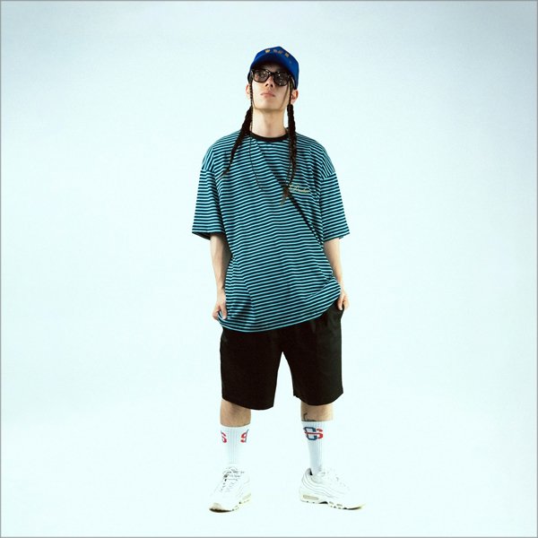 画像7: Deviluse デビルユース Border Tシャツ BLACK (7)