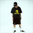 画像6: 【送料無料】SKULL SKATES スカルスケーツ BURBS Tシャツ BLACK/YELLOW (6)