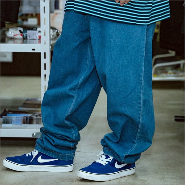 画像10: 【送料無料】COOKMAN クックマン Chef パンツ DENIM L.BLUE (10)