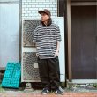 画像6: 【送料無料】KustomStyle カスタムスタイル KARMA BORDER HALF ZIP S/Sシャツ CHARCOAL (6)