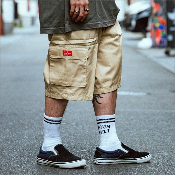 画像13: COOKMAN クックマン Chef カーゴショーツ SAND (13)