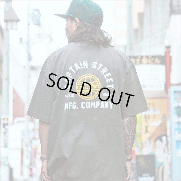 画像12: 【20％OFF】CAPTAIN STREET WFA Tシャツ H.BLACK キャプテンストリート (12)