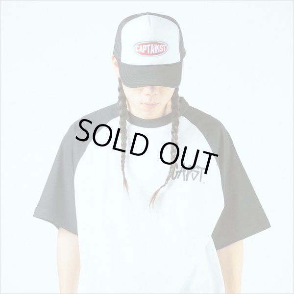 画像17: 【20％OFF】CAPTAIN STREET Oval Logo メッシュキャップ BLACK/WHITE キャプテンストリート (17)